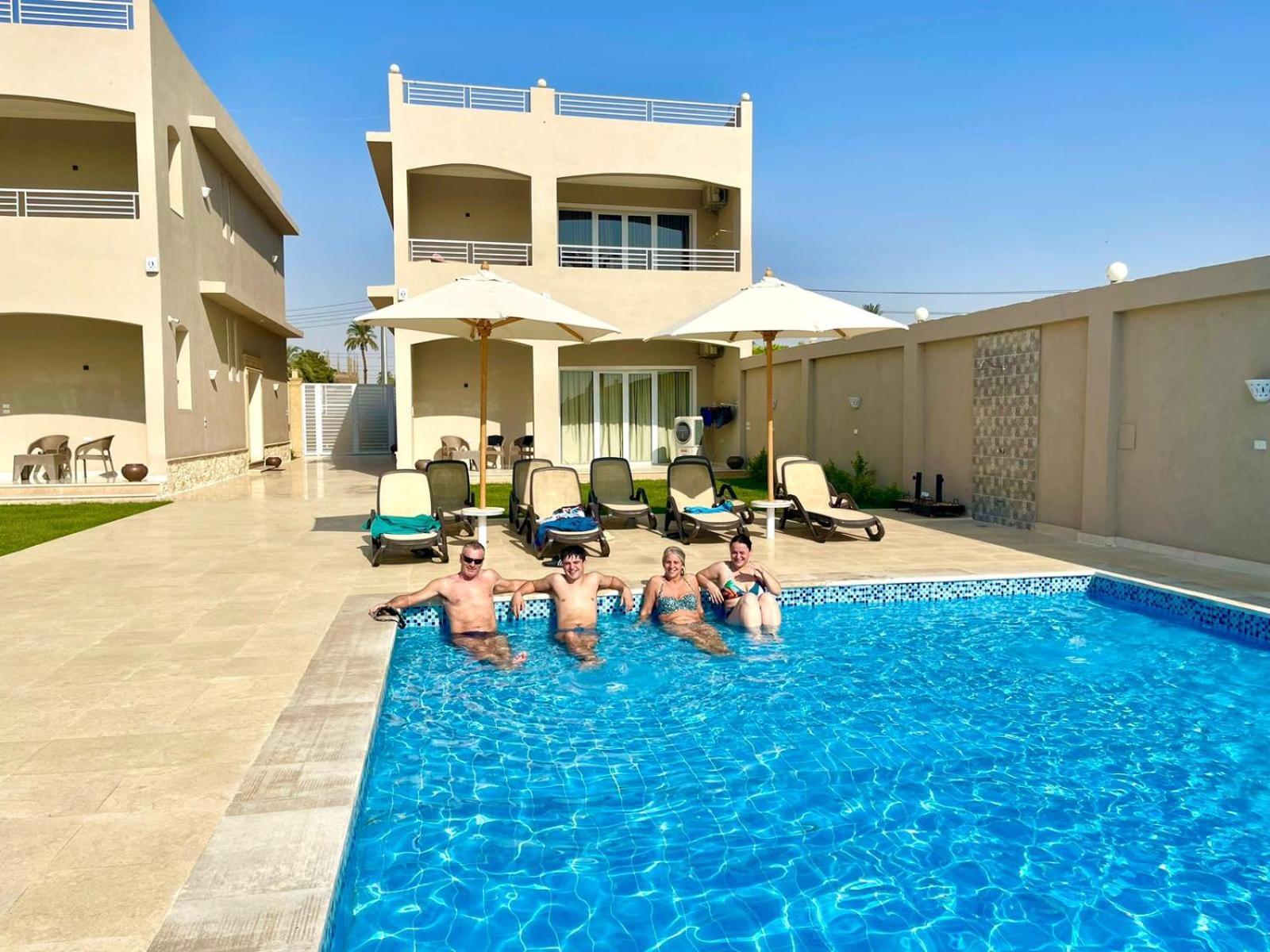Royal Nile Villa - Pool View Apartment 1 Luxor Eksteriør bilde